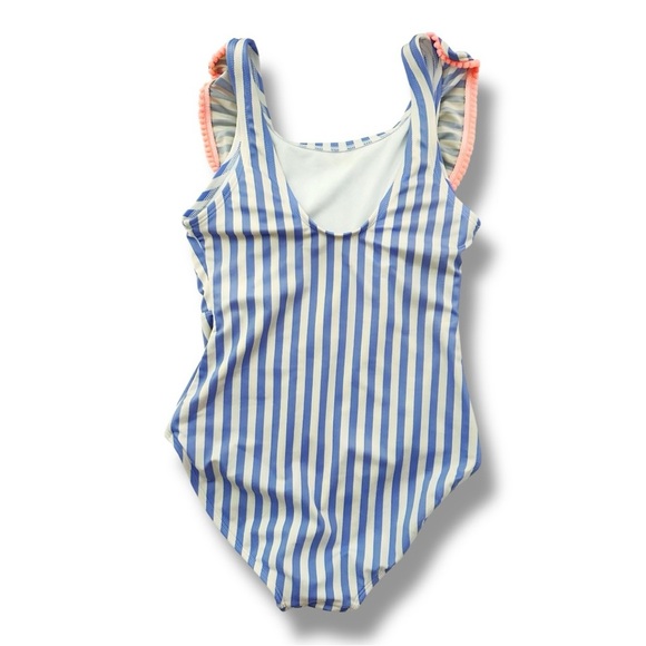 Cat & Jack | Ruffle Shoulder One Piece Suit (L) - Picture 2 of 3